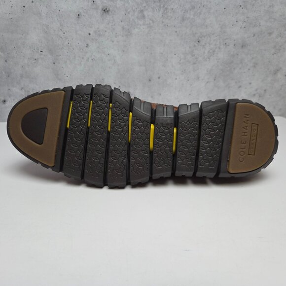 New Cole Haan Zerogrand Wing Ox Mens 8.5M British Tan Java Leather Dress Shoes - Picture 9 of 9